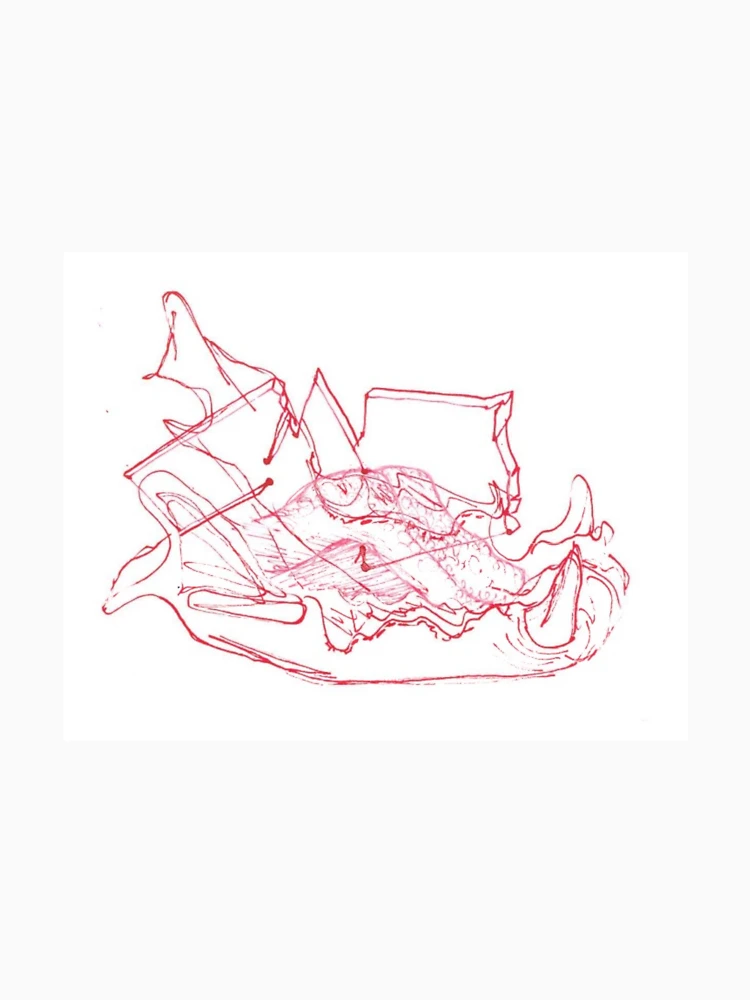 Thumbnail 6 of 6, Pullover Hoodie, Jaws and angles  designed and sold by Riley-Racoon.
