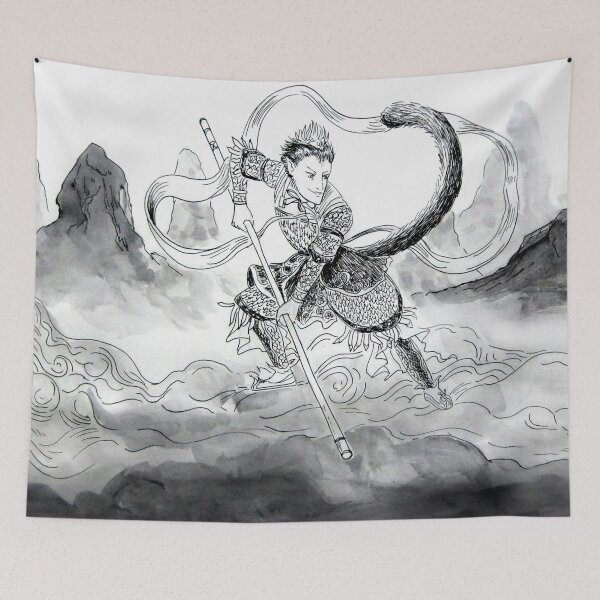 Item preview, Great monkey king Sun Wukong designed and sold by Pattymag.