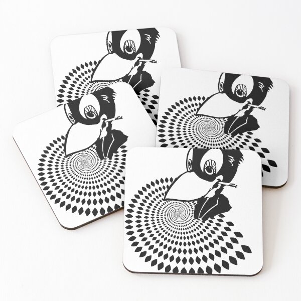 Item preview, spiral birdie designed and sold by Spaceketdesign.