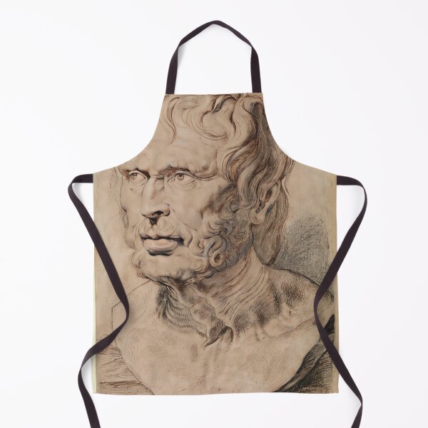 Item preview, Bust of Pseudo-Seneca - Vintige Flemish Drawing designed and sold by HistorySimple.