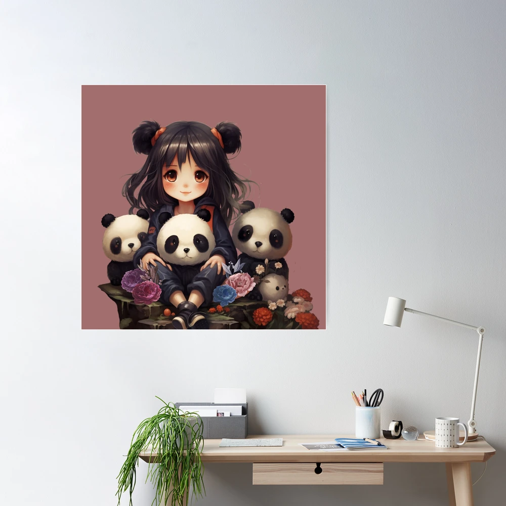 Cute This Is How I Roll Panda Funny Anime Kawaii Digital Art by The Perfect  Presents - Fine Art America