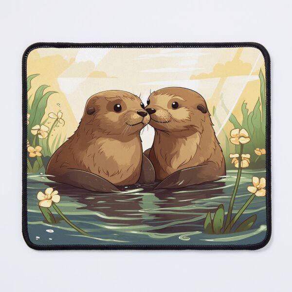 Item preview, Significant Otter - Love and Connection in Nature's Harmony designed and sold by Brownpants.