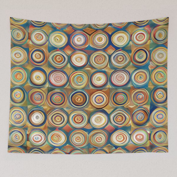 Item preview, Circle pattern in sand designed and sold by jsebouvi.