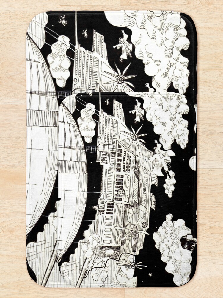 Disover The boy and the ship | Bath Mat