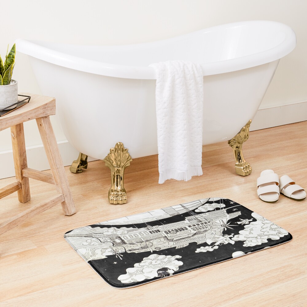 Disover The boy and the ship | Bath Mat
