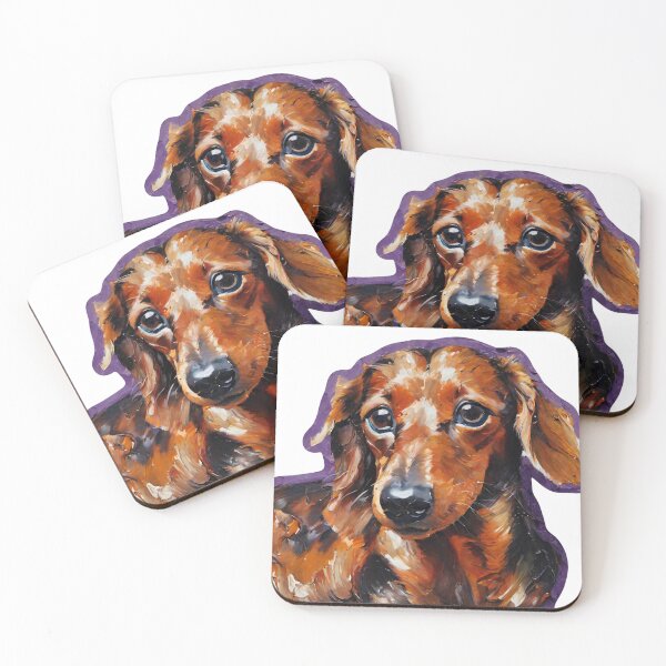 Item preview, cute daschund designed and sold by Desordian.