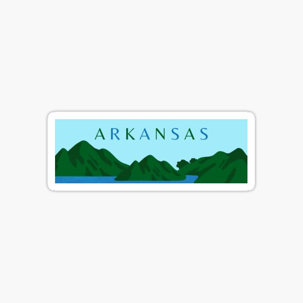Vista previa del artículo con la obra «Arkansas», diseñado y vendido por MysteriousOrch.
