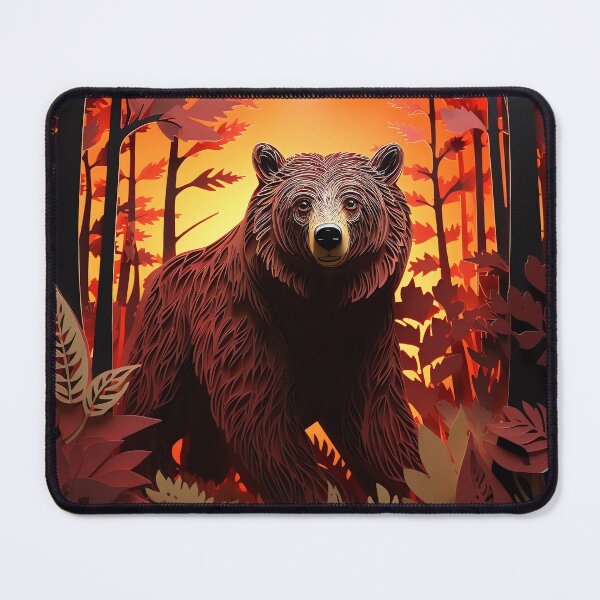 Item preview, Autumn Bear Rise designed and sold by RiverstepStudio.
