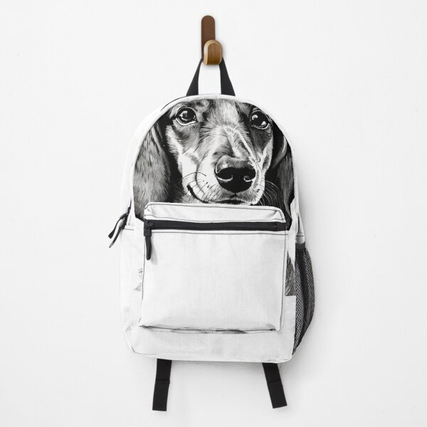 Item preview, black and white daschund designed and sold by Desordian.