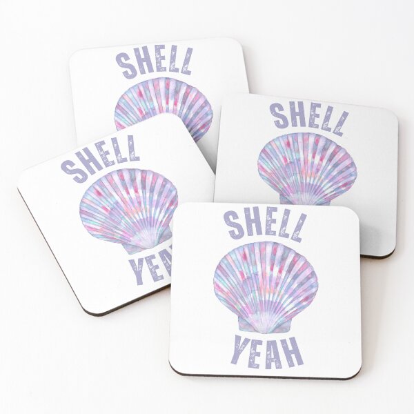Item preview, SHELL YEAH Funny Seashell Mermaid designed and sold by mermaidmegan.