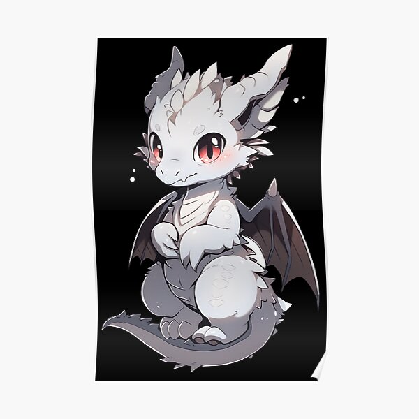 Premium Vector | Cute cartoon anime dragon sticker
