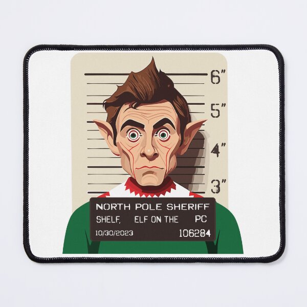 Item preview, Elf Mugshot designed and sold by Crazy-Squirrel1.