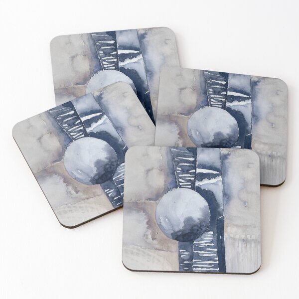 Item preview, Blue gray abstract designed and sold by ElaSzczepaniak.