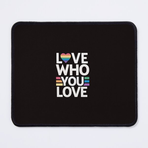 Item preview, Love Who You Love Rainbow Heart LGBTQ designed and sold by npizzino.
