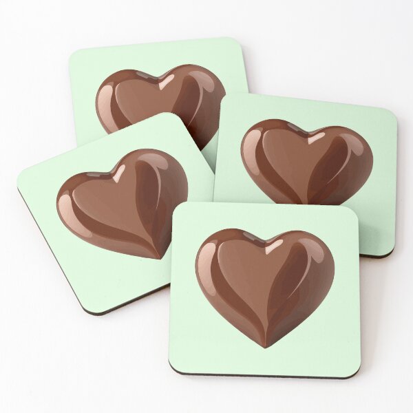 Item preview, Chocolate Heart 7 designed and sold by LaloParker.