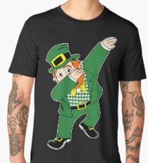 Dabbin' Leprechaun Men's Premium T-Shirt