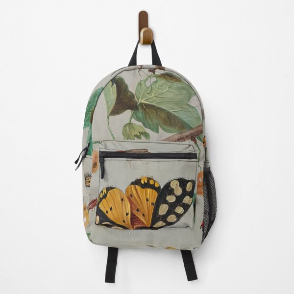 Item preview, Study of Butterfly and Insects - Vintage Flemish Painting designed and sold by HistorySimple.