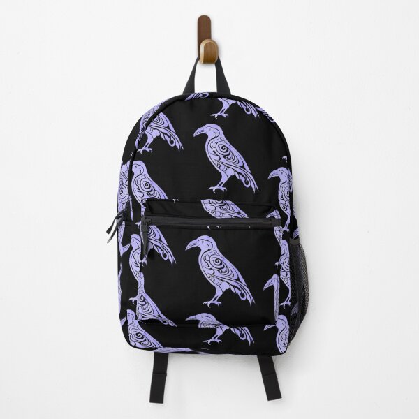 Item preview, Celtic Nordic Knotwork Raven Crow Purple designed and sold by Pixelchicken.