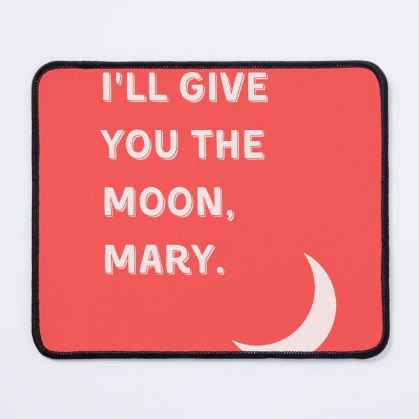 Item preview, It's a Wonderful Life - the moon for Mary designed and sold by mustbecows.