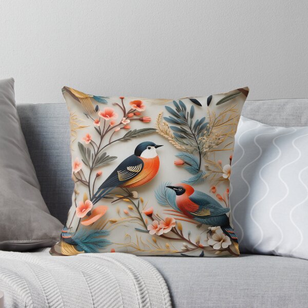 Item preview, Spring birds pattern designed and sold by enipra.