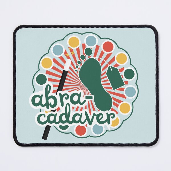 Item preview, Abra-Cadaver Forensic Autopsy Sticker designed and sold by SceneOfTheCrime.