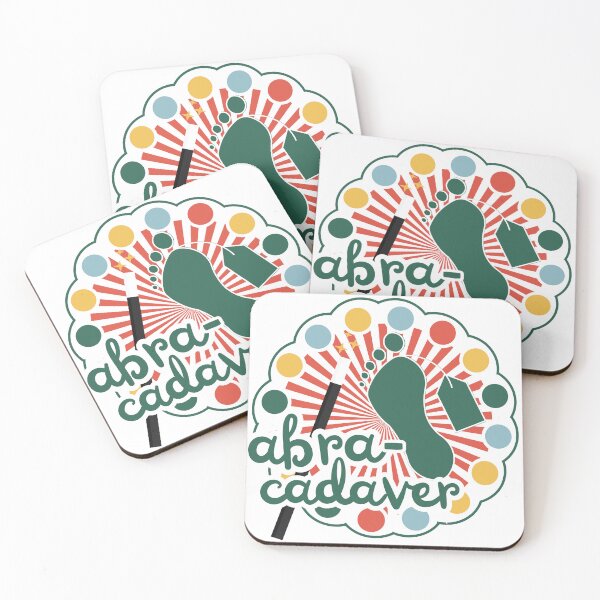 Item preview, Abra-Cadaver Forensic Autopsy Sticker designed and sold by SceneOfTheCrime.