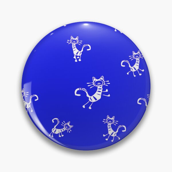 Item preview, Gatitos lindos sobre un fondo azul designed and sold by RitaFancy.