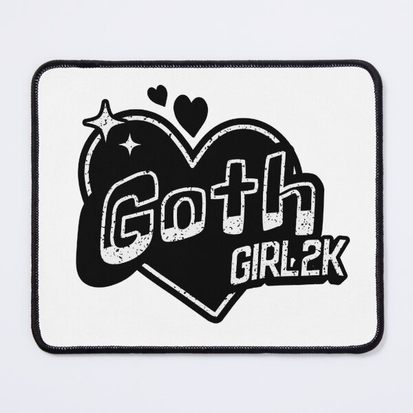 Item preview, Goth Girl2K Y2K Street Art Design designed and sold by candlewithhare.