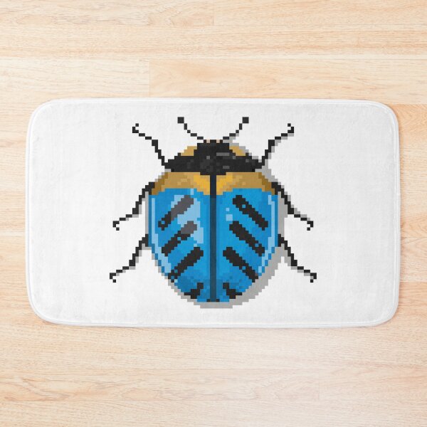 Item preview, Pixel art beetle nº 031 designed and sold by Kanistamps.