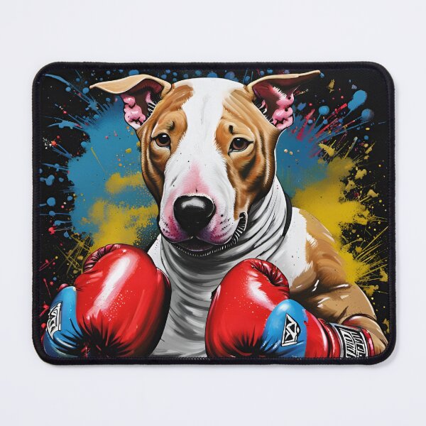 Item preview, English Bull Terrier Boxer Portrait designed and sold by Ameiva-Apparel.