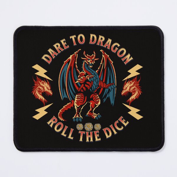 Item preview, Dare to Dragon, Roll the Dice designed and sold by HaileyLow.