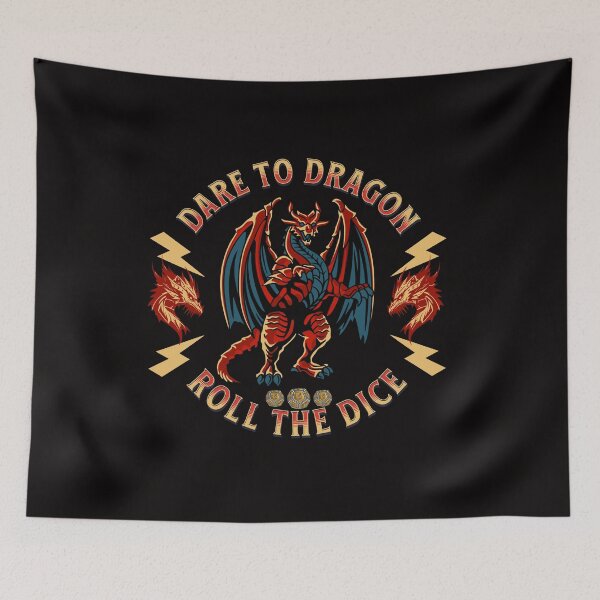 Item preview, Dare to Dragon, Roll the Dice designed and sold by HaileyLow.