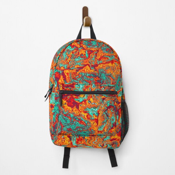 Item preview, Abstract Orange & Teal Fractal Waterfalls designed and sold by SXW Designs.