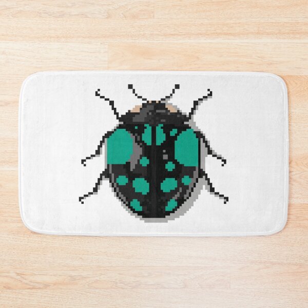 Item preview, Pixel art beetle nº 034 designed and sold by Kanistamps.