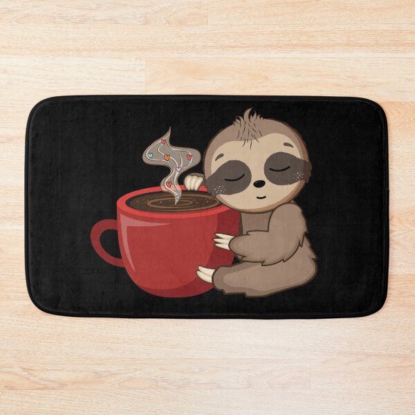 Item preview, Unique Sloth Coffee Art for Coffee Lovers designed and sold by ElLocoMus.