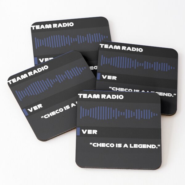 Item preview, Checo is A Legend Radio Verstappen Sticker designed and sold by F1-Undone.
