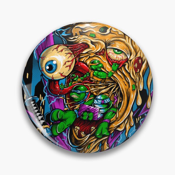 Item preview, pelea de pizzas designed and sold by Vic-InFlight.