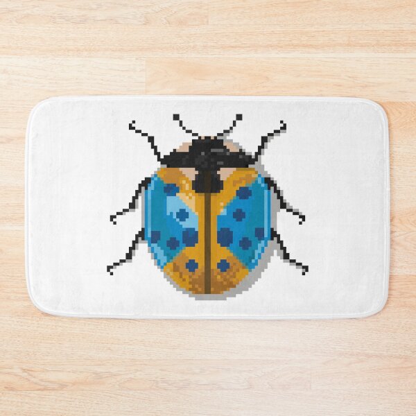 Item preview, Pixel art beetle nº 037 designed and sold by Kanistamps.