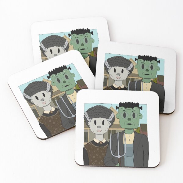 Item preview, Frankenstein and bride of Frankenstein  designed and sold by MNRShop1.