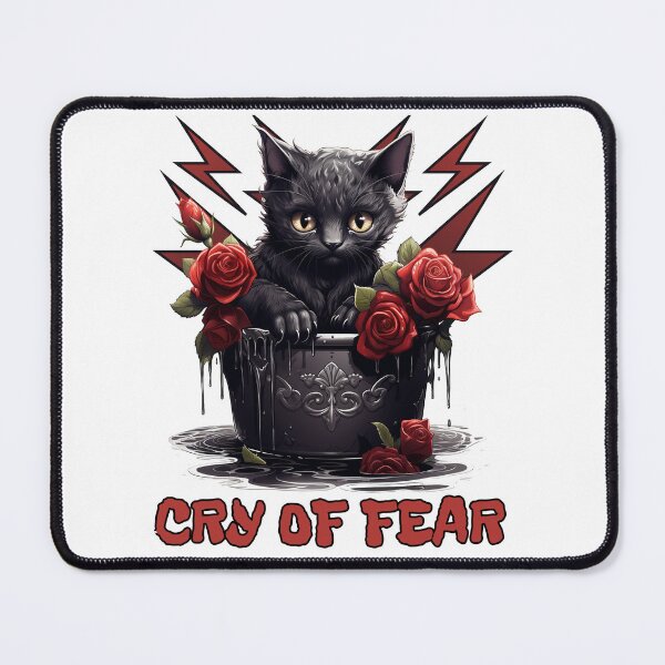 Item preview, Cry of fear - black cat designed and sold by sikkoraaSHoOP.