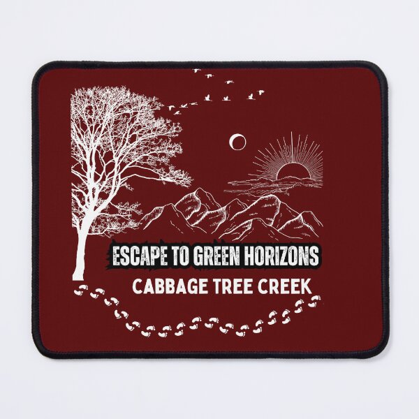 Item preview, Escape to green horizons, Cabbage tree creek designed and sold by exconclothing.