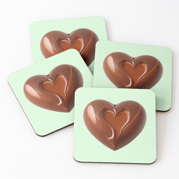 Item preview, Chocolate Heart 9 designed and sold by LaloParker.