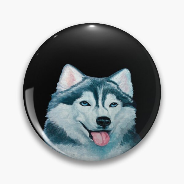 Item preview, Siberian Husky Paint Black designed and sold by Becooldesing.