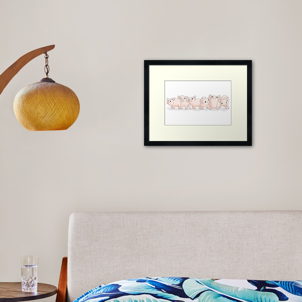 Item preview, Framed Art Print designed and sold by RhondaLuluArt.