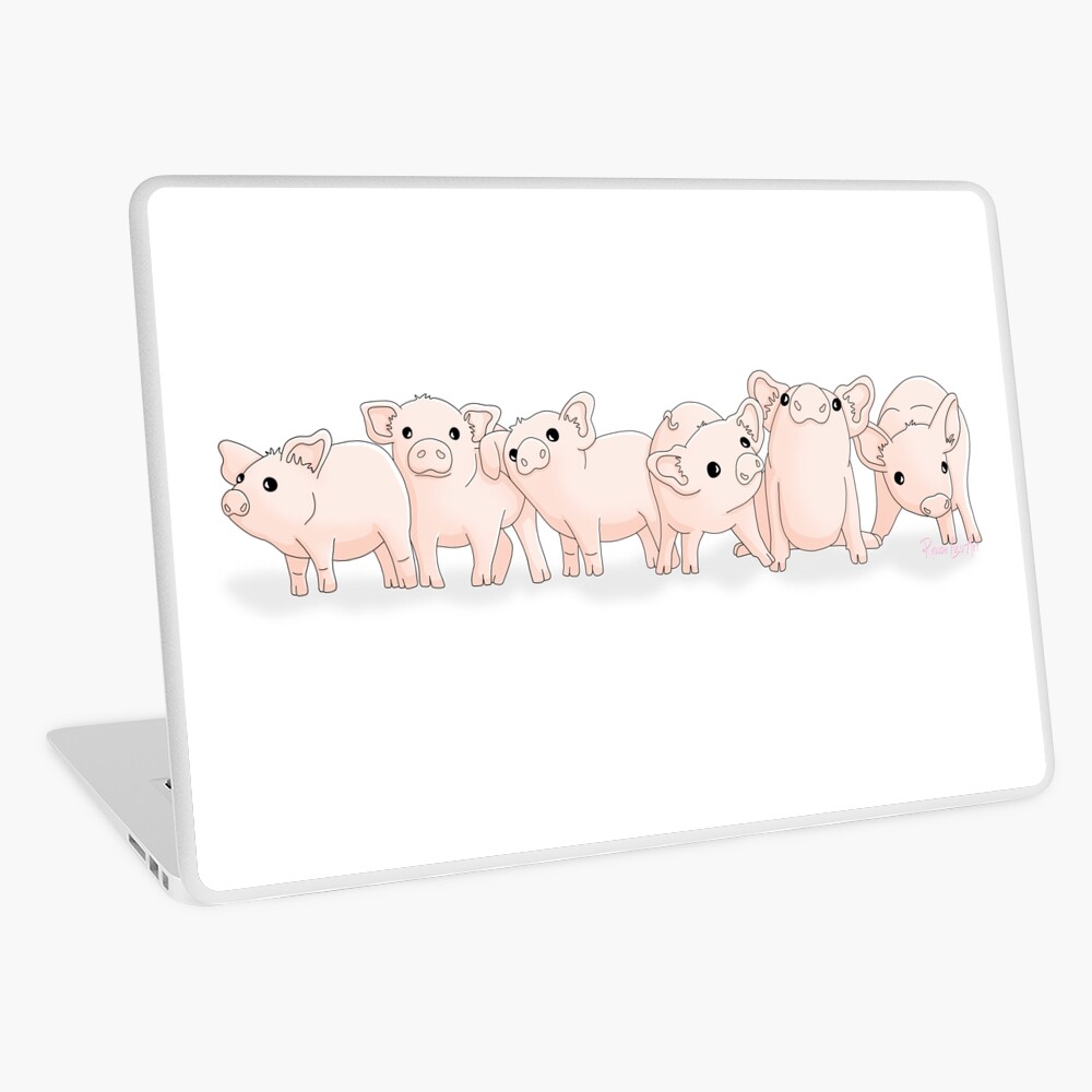 Item preview, Laptop Skin designed and sold by RhondaLuluArt.