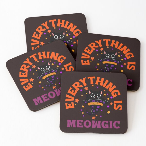Item preview, Everything is Meowgic designed and sold by LuminaThreadz.