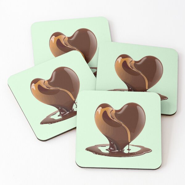 Item preview, Chocolate Heart 10 designed and sold by LaloParker.