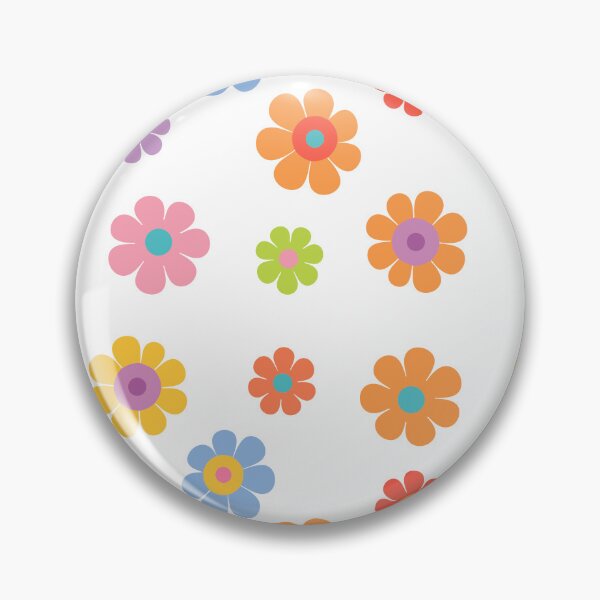 Item preview, Groovy cute flower power sticker set designed and sold by retrippy.