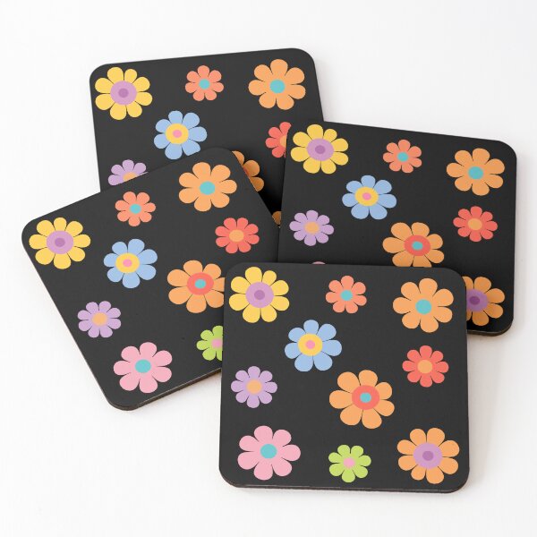 Item preview, Groovy cute flower power sticker set designed and sold by retrippy.