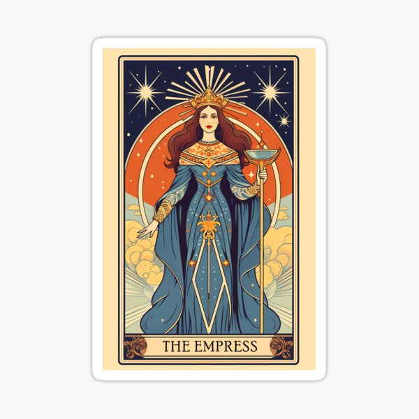 Item preview, Tarot Card The Empress for Mystic Majesty Women's Power Halloween Design designed and sold by trendyzcom.